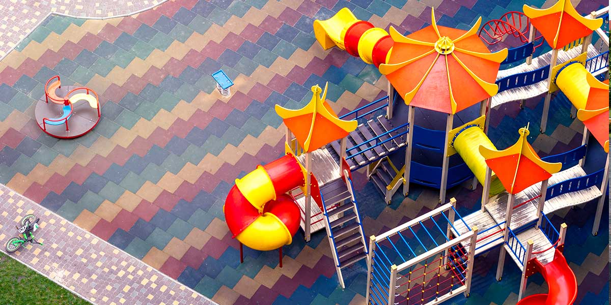 playground rubber tiles